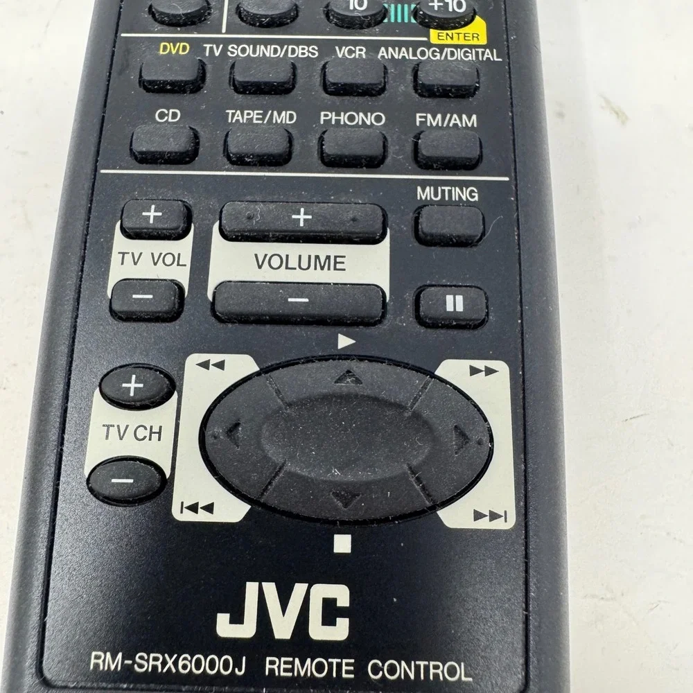 JVC RM-SRX6000J Remote for DSTP230 DSTP330 GX10080 RX-6000VBK RX-6008VBK OEM - Picture 4 of 6